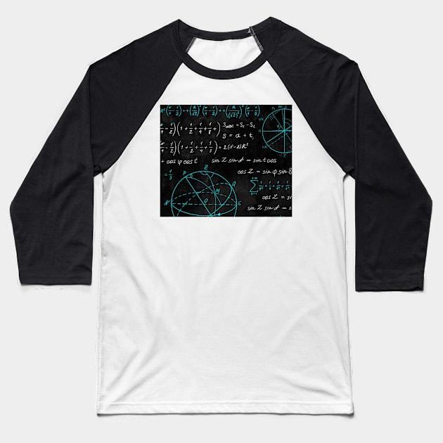 MATH Baseball T-Shirt by daghlashassan